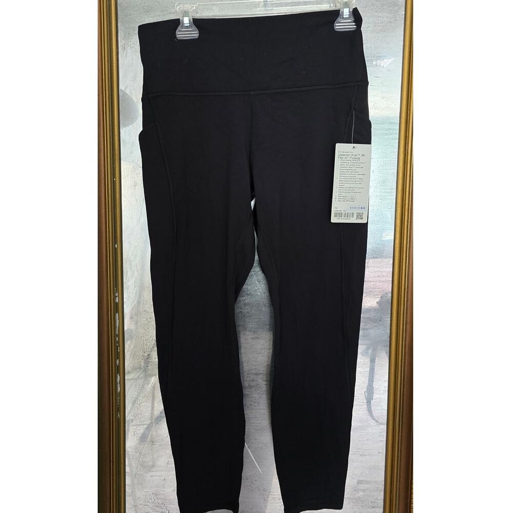 NWT Lululemon Align HR 25" pocket Leggings in Black